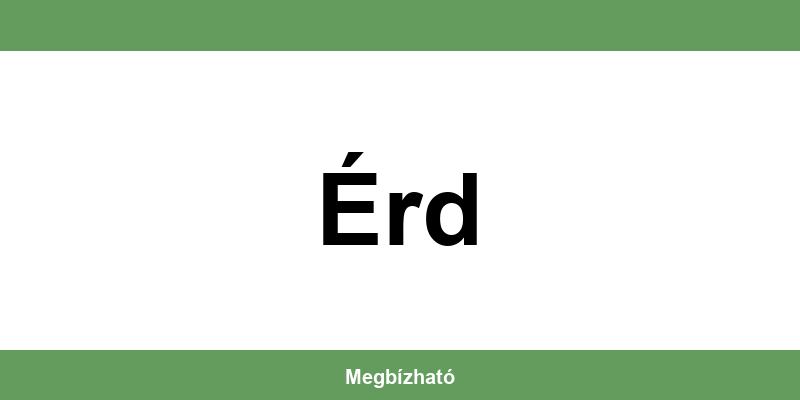 Groupama Biztosító elérhetőségek Érd területén