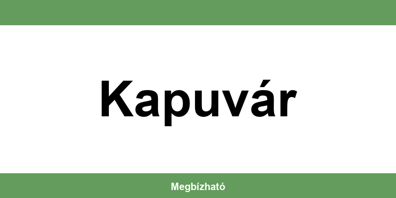 Groupama Biztosító elérhetőségek Kapuvár területén