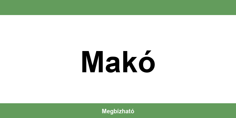 Groupama Biztosító elérhetőségek Makó területén